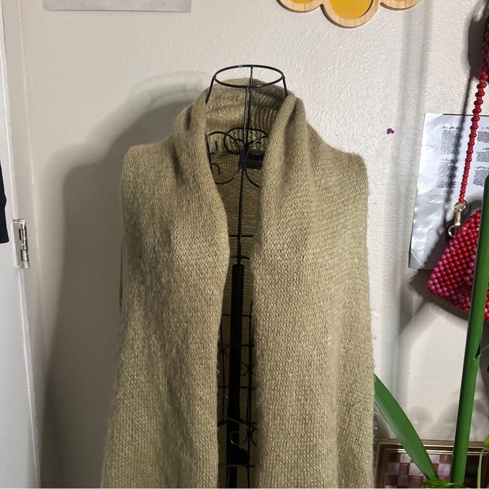 Wooden Ships Paola Buendia Open Front Knit Cardigan M/L - Picture 2 of 7